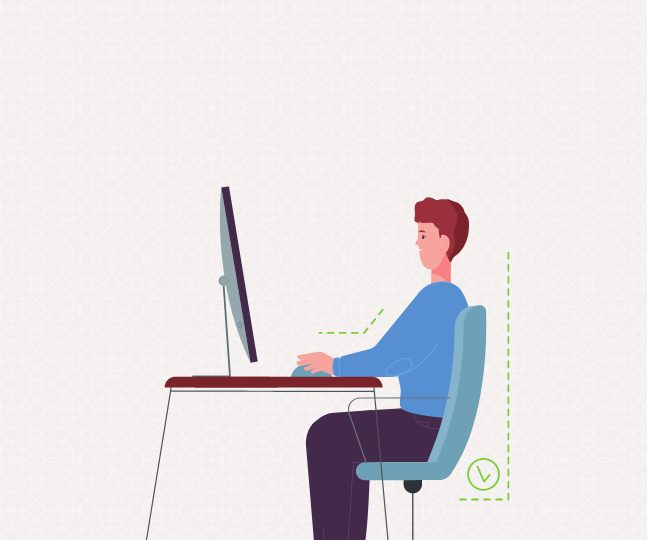 Sitting on the Job. CURAVITA Health Group Ottawa ByWard Market Glebe Chiropractic Physiotherapy Massage Therapy